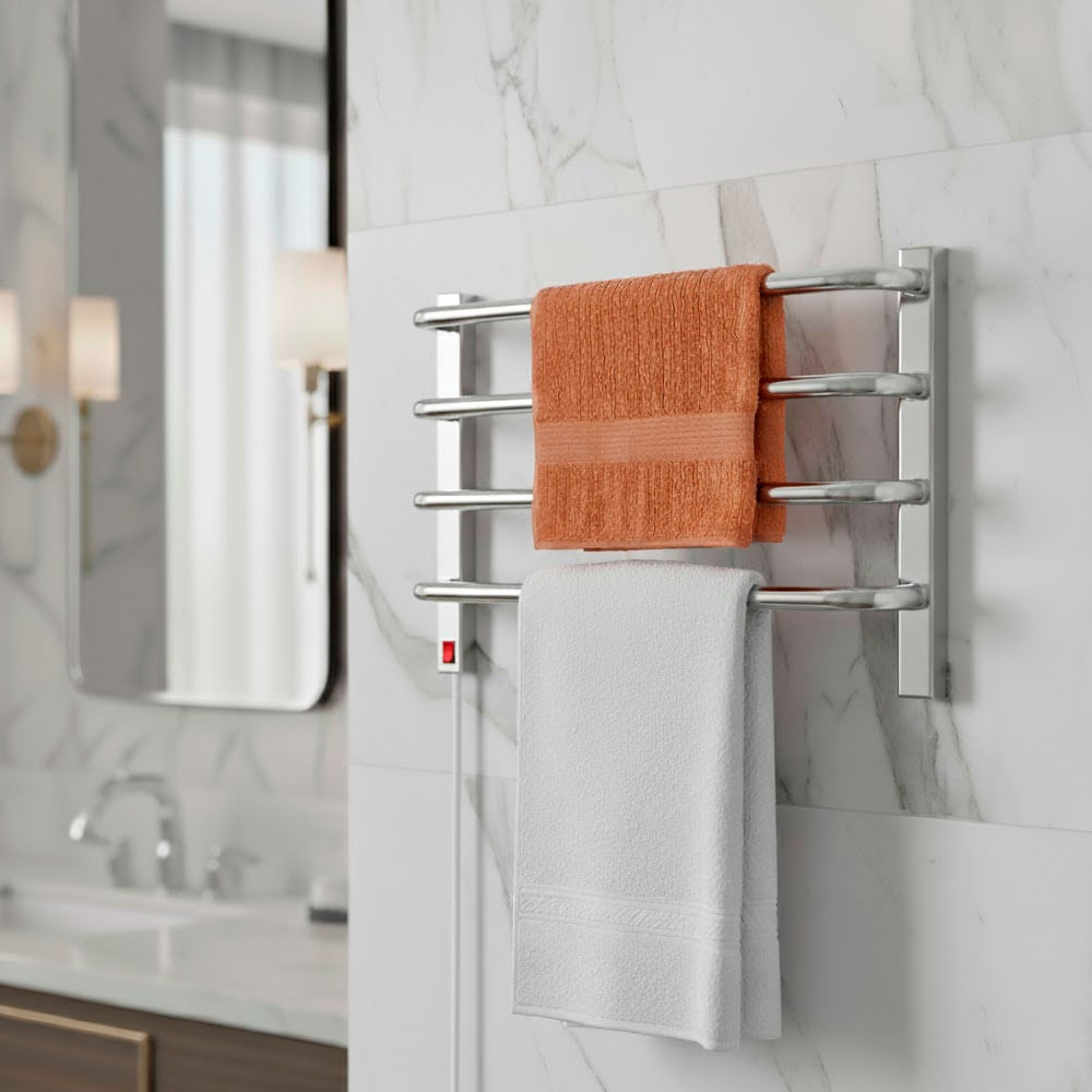 Toalheiro Termico para 1 Toalheiro 220V Fio Esquerdo Cromado Flape 46414_0